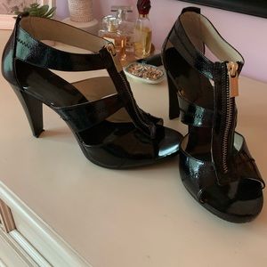 Micheal Koran Zipper Heels